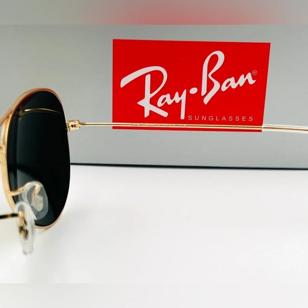 Ray-Ban Aviator RB3025 58mm Gold Frame Mirror Lens 58-14 112/69